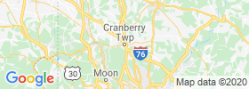 Cranberry Township map